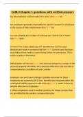CAIB 3 Chapter 1 questions with verified answers&period;