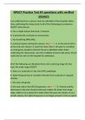 RPSGT Practice Test &num;1 &ndash; Verified Questions and Answers for Sleep Technologist Exam Prep