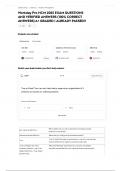 Workday Pro HCM 2025 EXAM QUESTIONS AND VERIFIED ANSWERS &lpar;100- CORRECT ANSWERS&rpar;