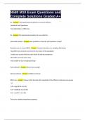 N580 M10 Exam Questions and Complete Solutions Graded A&plus;
