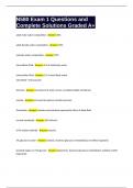 N580 Quizzes Questions and Complete Solutions Graded A  Package Deal
