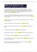 N580 Exam Questions and Complete Solutions Graded A&plus;