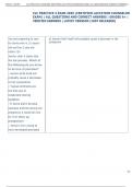CLC PRACTICE 3 EXAM 2025 &lpar;CERTIFIED LACTATION COUNSELOR  EXAM&rpar; &vert; ALL QUESTIONS AND CORRECT ANSWERS &vert; GRADED A&plus; &vert;  VERIFIED ANSWERS &vert; LATEST VERSION &lpar;JUST RELEASED&rpar; 
