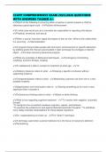 CCAPP COMPREHENSIVE EXAM 2025&sol;2026 QUESTIONS WITH ANSWERS TAGGED A&plus;