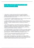 D220 WGU Exam with Questions and Correct Answers 2025&period;