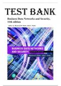 Business Data Networks and Security &lpar;11th Edition&comma; Raymond R&period; Panko & Julia L&period; Panko&rpar; &ndash; Complete Test Bank with Multiple Choice&comma; True&sol;False&comma; and Technical Scenario-Based Questions
