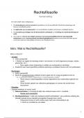 Inleiding tot de rechtsfilosofie - samenvatting 