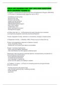 CHILD LIFE EXAMINATION TEST 2025&sol;2026 QUESTIONS WITH ANSWERS TAGGED A&plus;