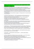 CHILD LIFE PRACTICE EXAM 2025&sol;2026 QUESTIONS WITH ANSWERS TAGGED A&plus;