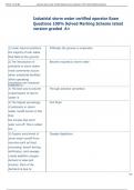 Industrial storm water certified operator Exam  Questions 100&percnt; Solved Marking Scheme latest  version graded  A&plus;