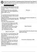 C954-WGU 2025 UPDATE&vert; COMPREHENSIVE QUESTIONS AND VERIFIED ANSWERS &lpar;COMPLETE SOLUTIONS&rpar; GUARANTEED SUCCESS &vert;GRADE A&plus;&excl;&excl; &lpar;100&percnt; ACCURATE&rpar; GET IT RIGHT&excl;&excl;