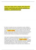 AHIP FINAL EXAM LATEST UPDATE 2025-2026 WITH  CORRECT QUESTIONS AND VERIFIED ANSWERS ALL  GRADED A&plus; &lpar;GUARANTEED PASS&rpar;