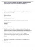 SLP Practice Praxis &lpar;Form 3&rpar; EXAM 2025 UPDATE&sol;PRACTICE QUESTIONS AND CORRECT VERIFIED ANSWERS &lpar;complete solutions&rpar; ASSURED SUCCESS&sol;GRADED A&plus;&excl;&excl;&excl;