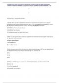 CONNECTICUT LIFE AND HEALTH EXAM 2025 UPDATE&sol;PRACTICE QUESTIONS AND CORRECT VERIFIED ANSWERS &lpar;complete solutions&rpar; ASSURED SUCCESS&sol;GRADED A&plus;&excl;&excl;&excl;