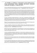 ATI MEDICAL SURGICAL ONCOLOGY EXAM 2025&sol;ACTUAL EXAM QUESTIONS WITH VERIFIED DETAILED ANSWERS &lpar;ALREADY GRADED A&plus;&rpar; &sol;BRAND NEW&excl;&excl;