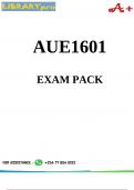 AUE1601 EXAM PACK 2026 &vert; UNISA Past Papers&comma; Questions & Answers