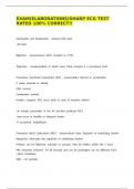 Exam&lpar;Elaborations&rpar;SHARP ECG TEST Rated 100&percnt; Correct&excl;&excl;