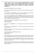 HSPA CRCST FINAL EXAM PREP&sol;COMPREHENSIVE STUDY GUIDE 2025 ACTUAL EXAM QUESTIONS WITH DETAILED VERIFIED ANSWERS &lpar;100&percnt; CORRECT ANSWERS&rpar; &sol;ALREADY GRADED A&plus;