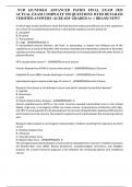 NUR 631&sol;NUR631 ADVANCED PATHO FINAL EXAM 2025 ACTUAL EXAM COMPLETE 250 QUESTIONS WITH DETAILED VERIFIED ANSWERS &sol;ALREADY GRADED A&plus; &sol;&sol; BRAND NEW&excl;&excl;