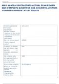 MHIC NASCLA CONTRACTORS ACTUAL EXAM REVIEW  2025 COMPLETE QUESTIONS AND ACCURATE ANSWERS  VERIFIED ANSWERS LATEST UPDATE  