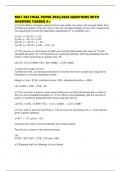 MAT 202 FINAL PAPER 2025&sol;2026 QUESTIONS WITH ANSWERS TAGGED A&plus;
