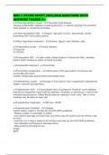 MDC 3 EXAMS SCRIPT 2025&sol;2026 QUESTIONS WITH ANSWERS TAGGED A&plus;