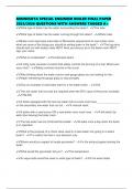 MINNESOTA SPECIAL ENGINEER BOILER FINAL PAPER 2025&sol;2026 QUESTIONS WITH ANSWERS TAGGED A&plus;