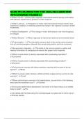 NASM PES EXAMINATION TEST 2025&sol;2026 QUESTIONS WITH ANSWERS TAGGED A&plus;
