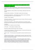 NASM PES STUDY GUIDE 2025&sol;2026 QUESTIONS WITH ANSWERS TAGGED A&plus;