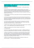 NASM WEIGHT LOSS SPECIALIST 2025&sol;2026 QUESTIONS WITH ANSWERS TAGGED A&plus;
