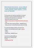 MEDICATION AIDE TEST 2025&sol;2026  &vert;  ACTUAL COMPLETE  ALL REAL EXAM QUESTIONS AND CORRECT ANSWERS                       &lpar;  VERIFIED ANSWERS &rpar; ALREADY GRADED A&plus; &vert; LATEST  EXAM &vert; JUST RELEASED&excl;&excl;