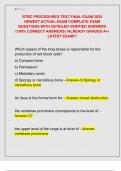 RTBC PROCEDURES TEST FINAL EXAM 2025  NEWEST ACTUAL EXAM COMPLETE EXAM  QUESTIONS WITH DETAILED VERIFIED ANSWERS  &lpar;100&percnt; CORRECT ANSWERS&rpar; &sol;ALREADY GRADED A&plus;&sol;  LATEST EXAM&excl;&excl;&excl;