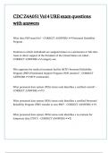 CDC Z4A051 Vol 4 URE exam questions with answers
