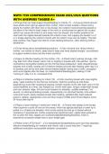 NSPN 7150 COMPREHENSIVE EXAM 2025&sol;2026 QUESTIONS WITH ANSWERS TAGGED A&plus;