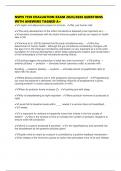 NSPN 7150 EVALUATION EXAM 2025&sol;2026 QUESTIONS WITH ANSWERS TAGGED A&plus;