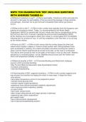 NSPN 7150 EXAMINATION TEST 2025&sol;2026 QUESTIONS WITH ANSWERS TAGGED A&plus;