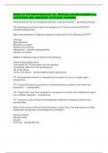 NURS 231 Pathophysiology All Module Exams &lpar;GRADED A&plus;&rpar; Questions and Answers- Portage Learning