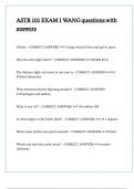 ASTR 101 EXAM 1 WANG questions with answers