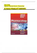 Test Bank For Lippincott Illustrated Reviews&colon; Pharmacology 8th Edition by Karen Whalen&vert;&vert;ISBN NO&colon;10&comma;1975170555&vert;&vert;ISBN NO&colon;13&comma;978-1975170554&vert;&vert;All Chapters 1-48 Fully Covered&vert;&vert;COMPLETE GUIDE A&plus;&period;