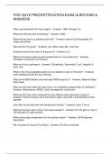 FIVE GUYS PRECERTIFICATION EXAM QUESTIONS & ANSWERS