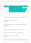 RCFE CALIFORNIA FINAL EXAM ACTUAL  2025 QUESTIONS AND  COMPLETE SOLUTIONS &vert;100&percnt;  GUARANTEED PASS&vert;RATED  A&plus;&vert;LATEST UPDATED 2025 Between meals&comma; snacks shall be available to all residents unless limited by a physician&comma; 87555 - True Powdered milk may be used 