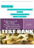  Advanced Health Assessment and Diagnostic Reasoning&comma; 4th Edition &ndash; Jacqueline Rhoads &ndash; Test Bank &ndash; Chapters 1&ndash;18 &ndash; Complete Question Set