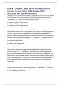 CAIB 4 - Chapter 2 2025 Actual with Questions & Answers &lpar;Latest 2025 &sol; 2026 Update&rpar; 100&percnt; Guarantee Pass &lpar;Verified Answers&rpar;