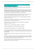 PADI OPEN WATER CORE EXAM 2025&sol;2026 QUESTIONS WITH ANSWERS TAGGED A&plus;