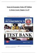 Solution Manual for Issues in Economics Today 10th Edition by Robert Guell