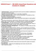 NSG222 Exam 1 &ndash; OB &lpar;2025&rpar; Actual Exam Questions and Answers A&plus; Graded&period;