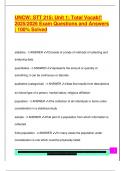STT 215 EXAM COMPLETE PACKAGE DEAL