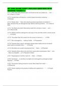 UFT IICRC EXAMS SCRIPT 2025&sol;2026 QUESTIONS WITH ANSWERS TAGGED A&plus;