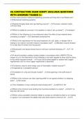 VA CONTRACTORS EXAM SCRIPT 2025&sol;2026 QUESTIONS WITH ANSWERS TAGGED A&plus;