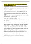 VA CONTRACTORS FINAL PAPER 2025&sol;2026 QUESTIONS WITH ANSWERS TAGGED A&plus;
